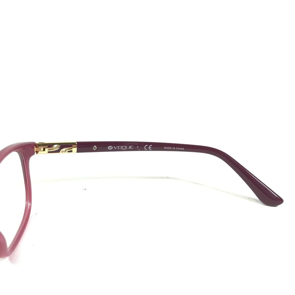 Vogue Eyeglasses Frames VO5163 2557 Purple Pink Square Full Rim 51-16-140